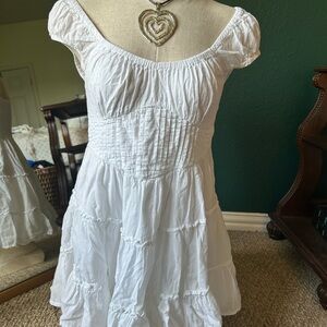 cotton on white mini dress